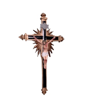 CRUCIFIXO 43CM ORNADO BARROCO