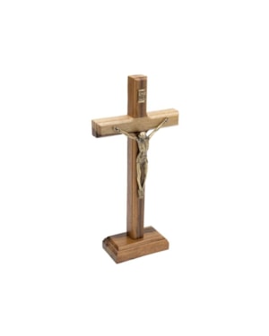 CRUCIFIXO DE MESA 19CM DE ALTURA