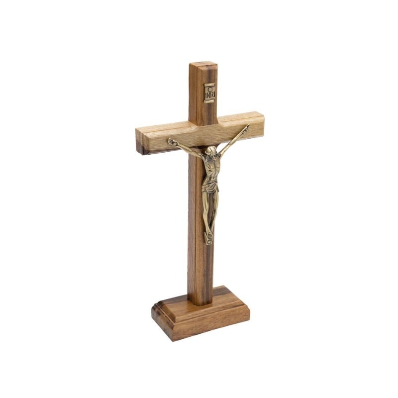 CRUCIFIXO DE MESA 19CM DE ALTURA