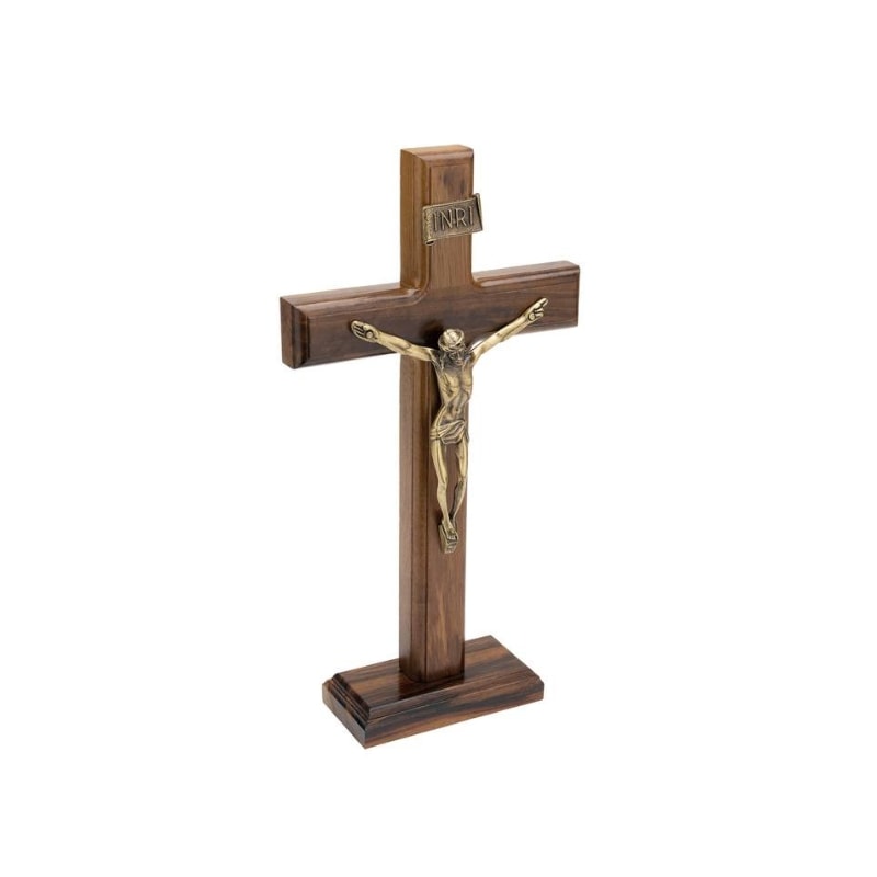CRUCIFIXO DE MESA 26CM DE ALTURA