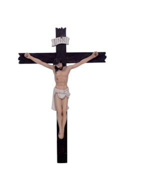 CRUCIFIXO DE PAREDE 30CM DE ALTURA