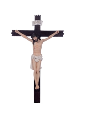 CRUCIFIXO DE PAREDE 40CM DE ALTURA