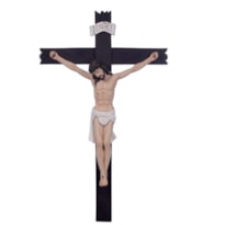 CRUCIFIXO DE PAREDE 60CM DE ALTURA