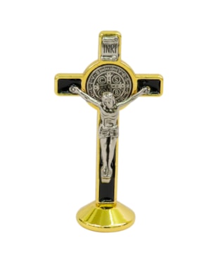 CRUCIFIXO RESINADO PEQUENO 8CM DE ALTURA