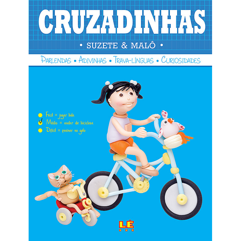 CRUZADINHAS - NÍVEL MÉDIO - PARLENDAS-ADIVINHAS-TRAVA-LÍNGUAS-CURIOSIDADES