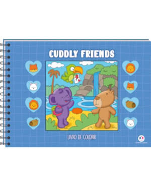 CUDDLY FRIENDS - LIVRÃO DE COLORIR
