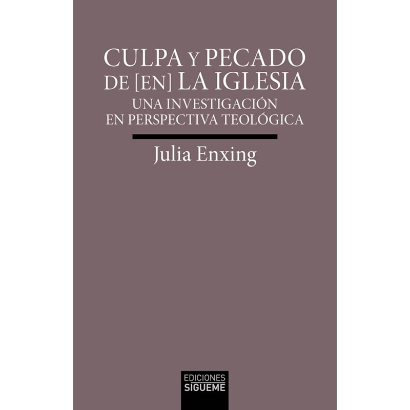 CULPA Y PECADO DE (EN) LA IGLESIA