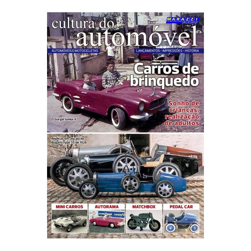 CULTURA DO AUTOMÓVEL VOLUME 4 - CARROS DE BRINQUEDO