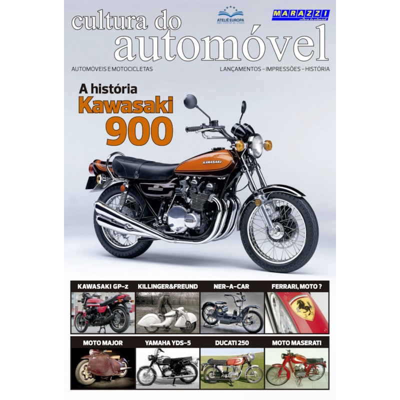 CULTURA DO AUTOMÓVEL VOLUME 7 - KAWASAKI 900