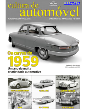 CULTURA DO AUTOMÓVEL VOLUME 8 - CARROS DE 1959