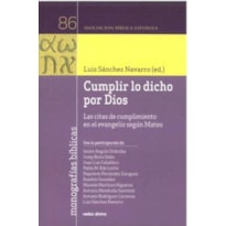 CUMPLIR LO DICHO POR DIOS