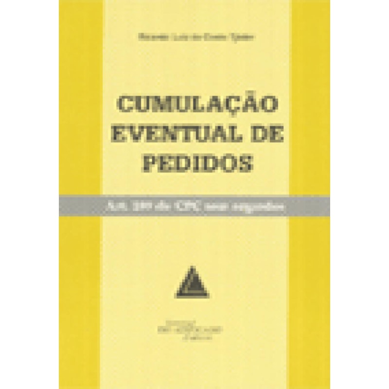 CUMULAÇÃO EVENTUAL DE PEDIDOS