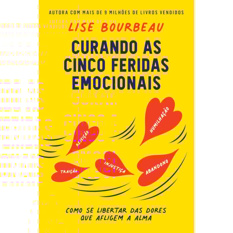 CURANDO AS CINCO FERIDAS EMOCIONAIS: COMO SE LIBERTAR DAS DORES QUE AFLIGEM A ALMA