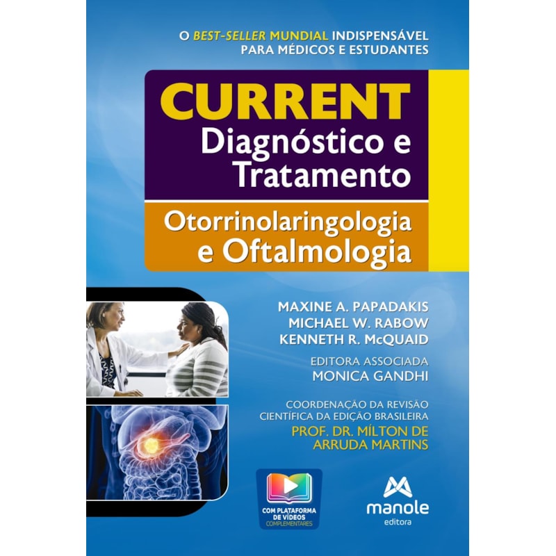 Current Diagnóstico e Tratamento: Otorrinolaringologia e Oftalmologia