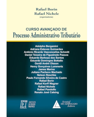 CURSO AVANÇADO DE PROCESSO ADMINISTRATIVO TRIBUTÁRIO