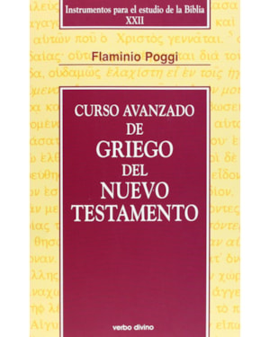 CURSO AVANZADO DE GRIEGO DEL NUEVO TESTAMENTO - 1ª