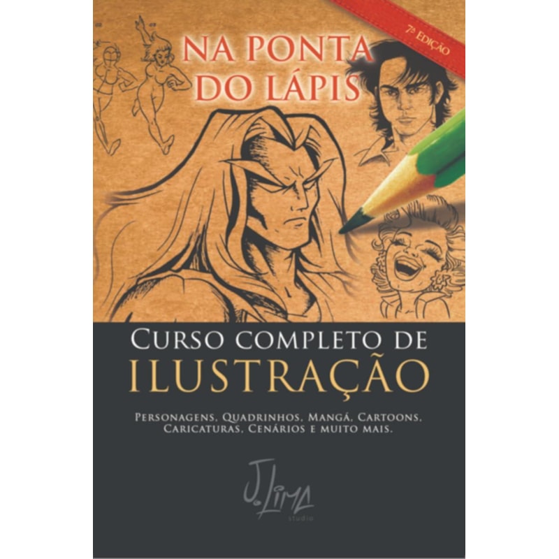 CURSO COMPLETO DE ILUSTRAÇÃO NA PONTA DO LAPIS