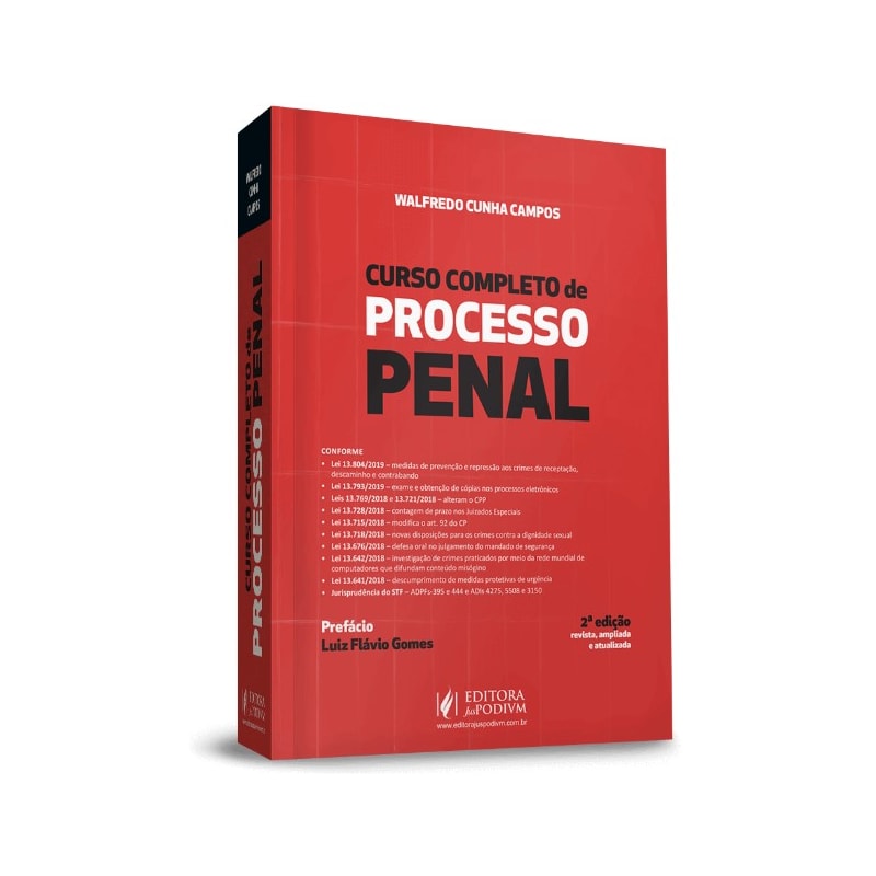 CURSO COMPLETO DE PROCESSO PENAL