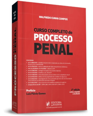 CURSO COMPLETO DE PROCESSO PENAL
