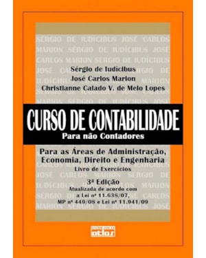 CURSO DE CONTABILIDADE PARA NÃO CONTADORES - EXERCÍCIOS