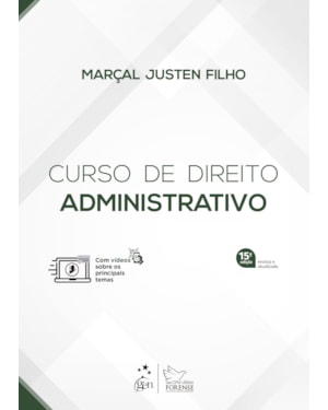 CURSO DE DIREITO ADMINISTRATIVO - 15ª EDIÇÃO 2024