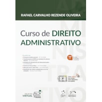 CURSO DE DIREITO ADMINISTRATIVO