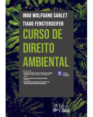 CURSO DE DIREITO AMBIENTAL - 4ª EDIÇÃO 2023