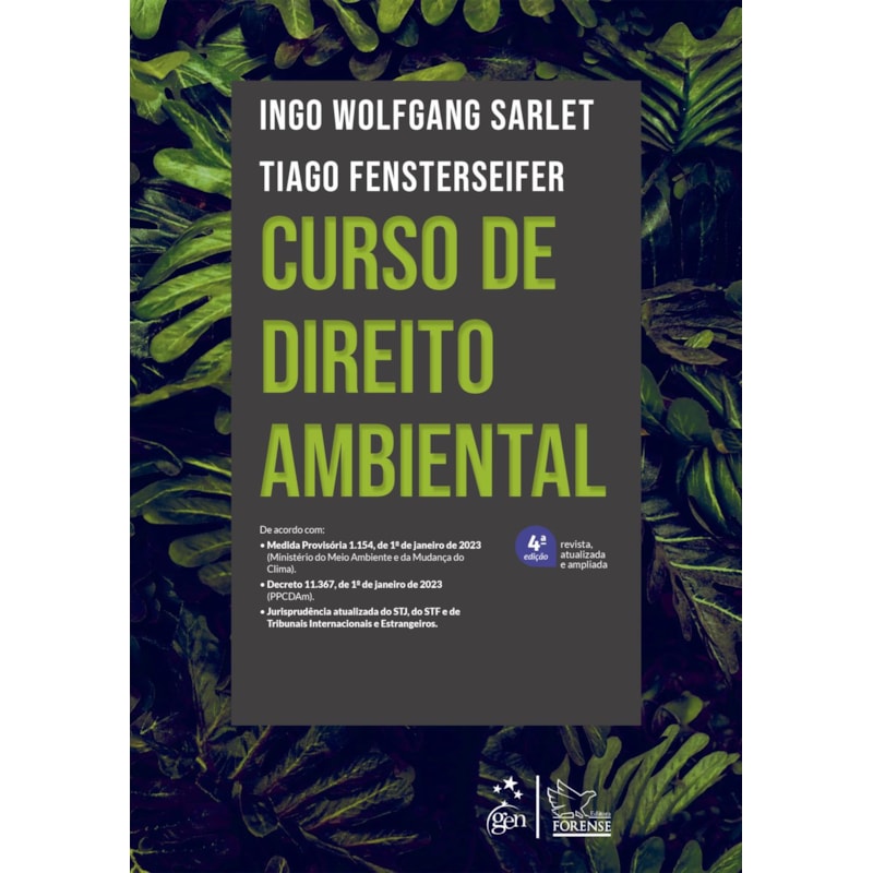 CURSO DE DIREITO AMBIENTAL - 4ª EDIÇÃO 2023