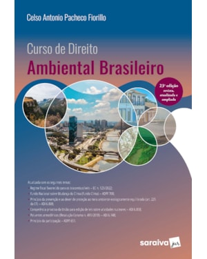 CURSO DE DIREITO AMBIENTAL BRASILEIRO - 23ª EDIÇÃO 2023
