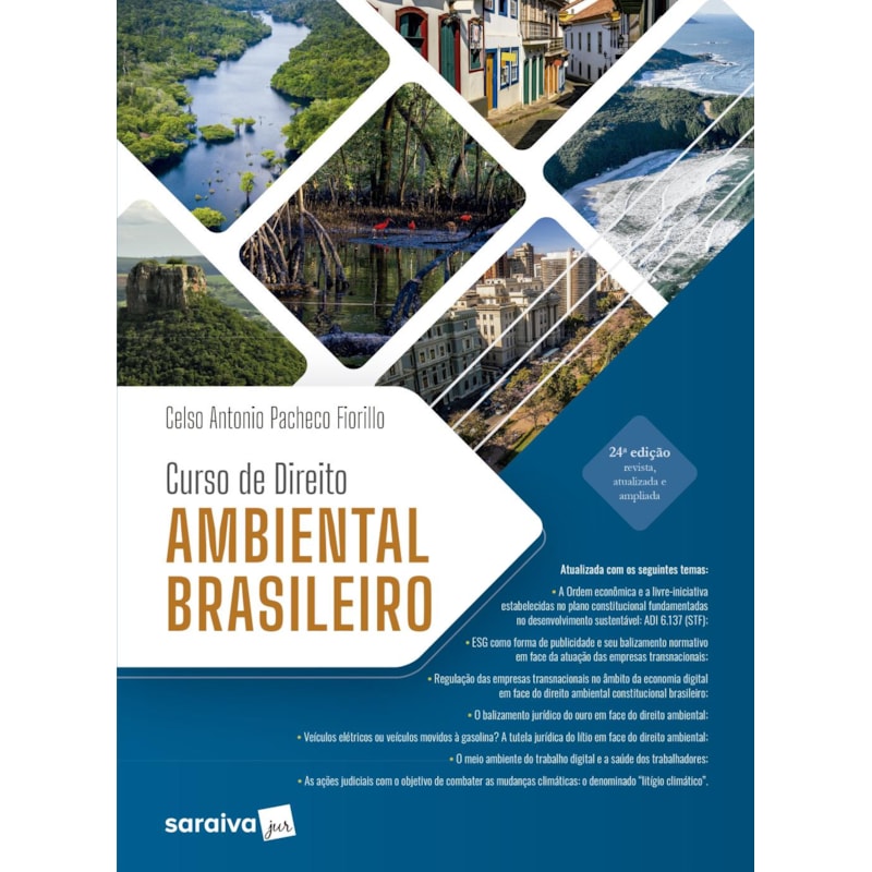 CURSO DE DIREITO AMBIENTAL BRASILEIRO - 24ª EDIÇÃO 2024