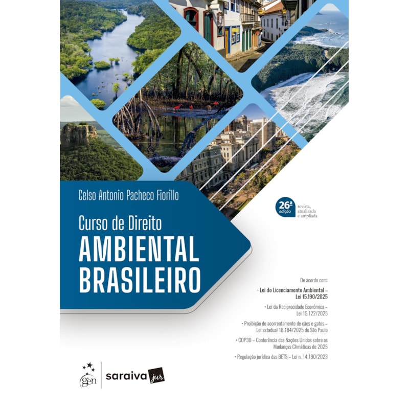 CURSO DE DIREITO AMBIENTAL BRASILEIRO - 26ª EDIÇÃO 2026