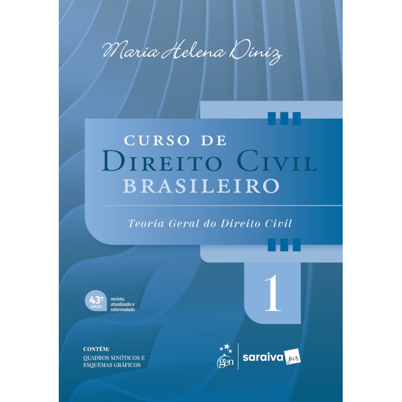 CURSO DE DIREITO CIVIL BRASILEIRO - VOL.1 - 43ª EDIÇÃO 2026