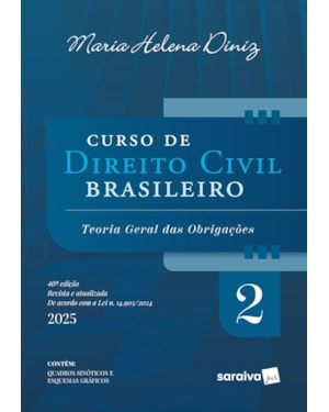 CURSO DE DIREITO CIVIL BRASILEIRO - VOL.2 - 40ª EDIÇÃO 2025