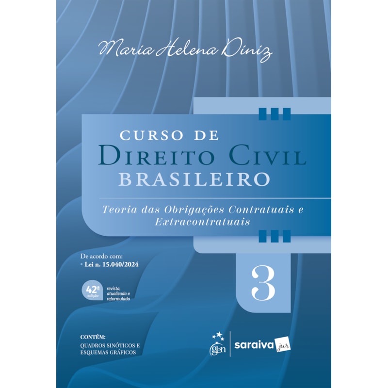 CURSO DE DIREITO CIVIL BRASILEIRO - VOL.3 - 42ª EDIÇÃO 2026