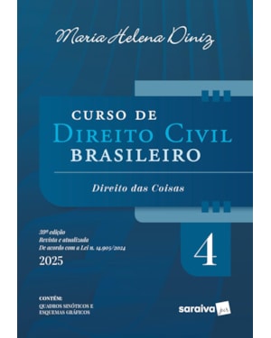CURSO DE DIREITO CIVIL BRASILEIRO - VOL.4 - 39ª EDIÇÃO 2025