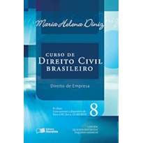 CURSO DE DIREITO CIVIL BRASILEIRO - VOLUME 08 - DIREITO DE EMPRESA