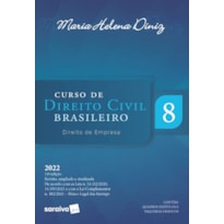 CURSO DE DIREITO CIVIL BRASILEIRO VOLUME 8 - DIREITO DE EMPRESA