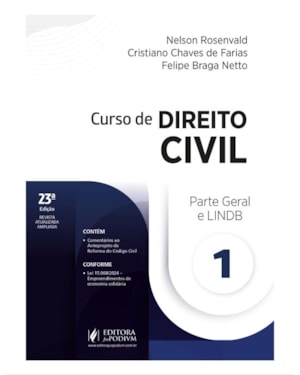 CURSO DE DIREITO CIVIL - V.1 - PARTE GERAL E LINDB (2025)