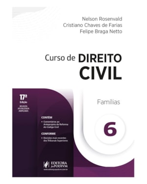 CURSO DE DIREITO CIVIL - V.6 - FAMÍLIAS (2025)