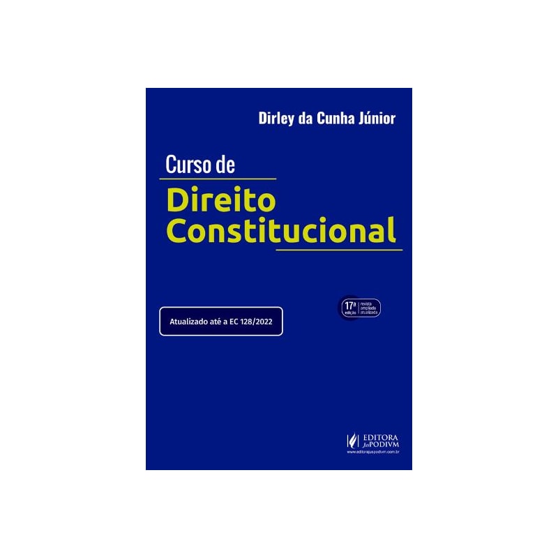 CURSO DE DIREITO CONSTITUCIONAL
