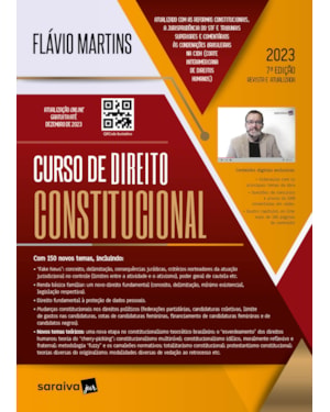 CURSO DE DIREITO CONSTITUCIONAL - 7ª EDIÇÃO 2023