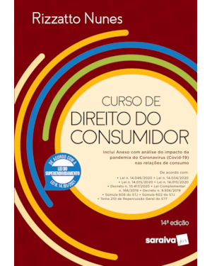 CURSO DE DIREITO DO CONSUMIDOR - 14ª EDIÇÃO 2022