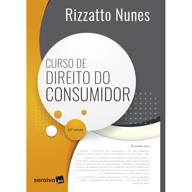 CURSO DE DIREITO DO CONSUMIDOR - 15ª EDIÇÃO 2024