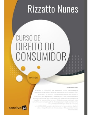 CURSO DE DIREITO DO CONSUMIDOR - 15ª EDIÇÃO 2024