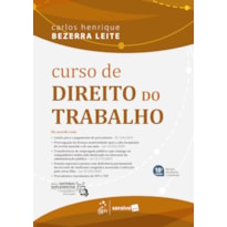 CURSO DE DIREITO DO TRABALHO - 18ª EDIÇÃO 2026