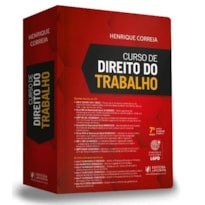 CURSO DE DIREITO DO TRABALHO