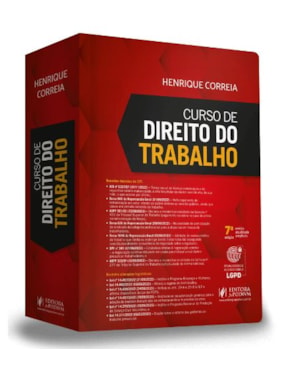 CURSO DE DIREITO DO TRABALHO