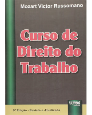 CURSO DE DIREITO DO TRABALHO