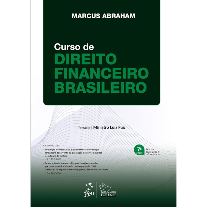 CURSO DE DIREITO FINANCEIRO BRASILEIRO - 7ª EDIÇÃO 2023