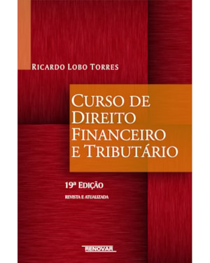 Curso de direito financeiro e tributário